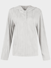 Load image into Gallery viewer, Textured Long Sleeve Hoodie