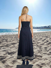 Load image into Gallery viewer, Rope-trim Maxi dress