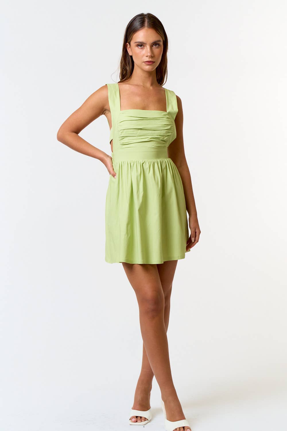 *SALE*                                                       BACK TIE BABYDOLL DRESS
