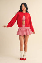 Load image into Gallery viewer, Knit Button Up Cardigan Sweater