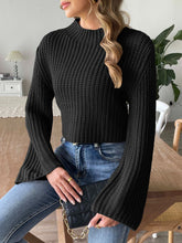 Load image into Gallery viewer, Mock Neck Long Sleeve Sweater