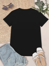 Load image into Gallery viewer, Round Neck Short Sleeve T-Shirt