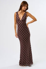 Load image into Gallery viewer, Chic Mesh Polka Dot Maxi Dress