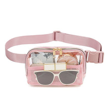 Load image into Gallery viewer, Clear Waist Bag Crossbody with Adjustable Strap Fanny Pack: 6