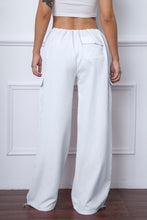 Load image into Gallery viewer, Drawstring Waist Pants with Pockets