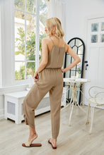 Load image into Gallery viewer, V-Neck Spaghetti Strap Sleeveless Jumpsuit