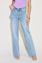 Load image into Gallery viewer, Judy Blue Full Size V Front Waistband Straight Jeans