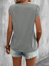 Load image into Gallery viewer, Cutout Petal Sleeve T-Shirt