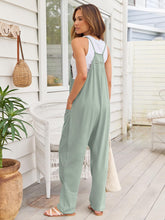 Load image into Gallery viewer, V-Neck Spaghetti Strap Jumpsuit