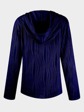 Load image into Gallery viewer, Textured Long Sleeve Hoodie