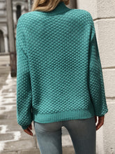 Load image into Gallery viewer, Mock Neck Long Sleeve Sweater