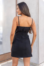 Load image into Gallery viewer, Tailored Button Front Lapel Mini Dress