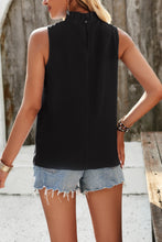 Load image into Gallery viewer, Ruched Mock Neck Tank