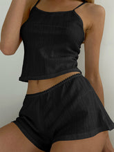 Load image into Gallery viewer, Square Neck Cami and Shorts Set