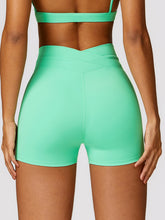 Load image into Gallery viewer, High Waist Active Shorts