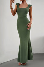 Load image into Gallery viewer, Cap Sleeve Scoop Neck Maxi Dress