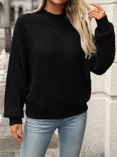 Load image into Gallery viewer, Mock Neck Long Sleeve Sweater