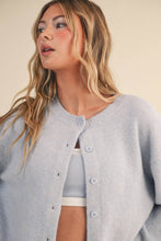 Load image into Gallery viewer, Knit Button Up Cardigan Sweater