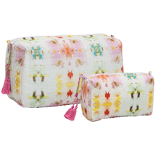 Load image into Gallery viewer, Giverny Small Cosmetic Bag: Small (7&quot;x2.5&quot;x4&quot;)