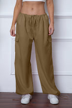 Load image into Gallery viewer, Drawstring Waist Pants with Pockets