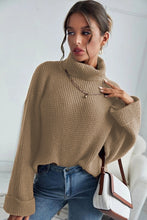 Load image into Gallery viewer, Turtleneck Long Sleeve Sweater