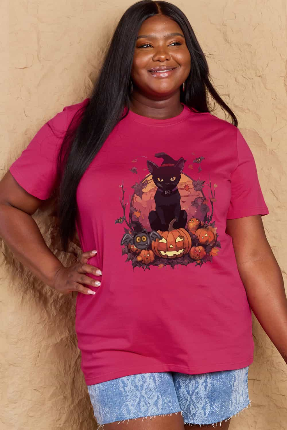 Simply Love Full Size Halloween Theme Graphic T-Shirt