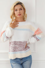 Load image into Gallery viewer, Striped Long Sleeve Sweater