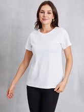 Load image into Gallery viewer, Round Neck Short Sleeve T-Shirt