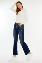 Load image into Gallery viewer, Kancan Mid Rise Button Fly Flare Jeans