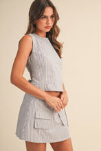 Load image into Gallery viewer, OPEN BACK WITH STRAP AND SKORT SET