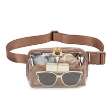 Load image into Gallery viewer, Clear Waist Bag Crossbody with Adjustable Strap Fanny Pack: 2