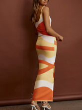 Load image into Gallery viewer, Spaghetti Strap Maxi Sweater Dress