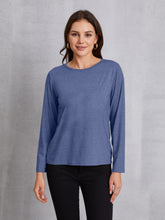 Load image into Gallery viewer, Round Neck Long Sleeve T-shirt