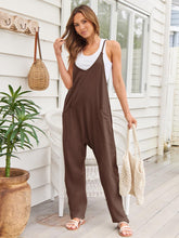 Load image into Gallery viewer, V-Neck Spaghetti Strap Jumpsuit