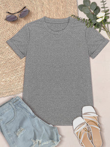 Round Neck Short Sleeve T-Shirt