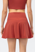 Load image into Gallery viewer, High Waist Wide Waistband Active Skirt