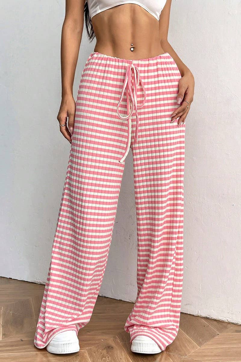 *SALE* Summer Striped Drawstring Pants