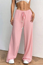 Load image into Gallery viewer, Summer Striped Drawstring Pants