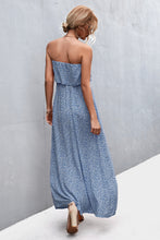 Load image into Gallery viewer, Strapless Split Maxi Dress