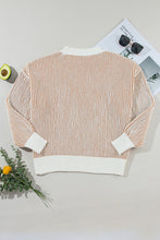 Load image into Gallery viewer, Round Neck Dropped Shoulder Sweater