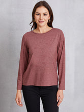 Load image into Gallery viewer, Round Neck Long Sleeve T-shirt