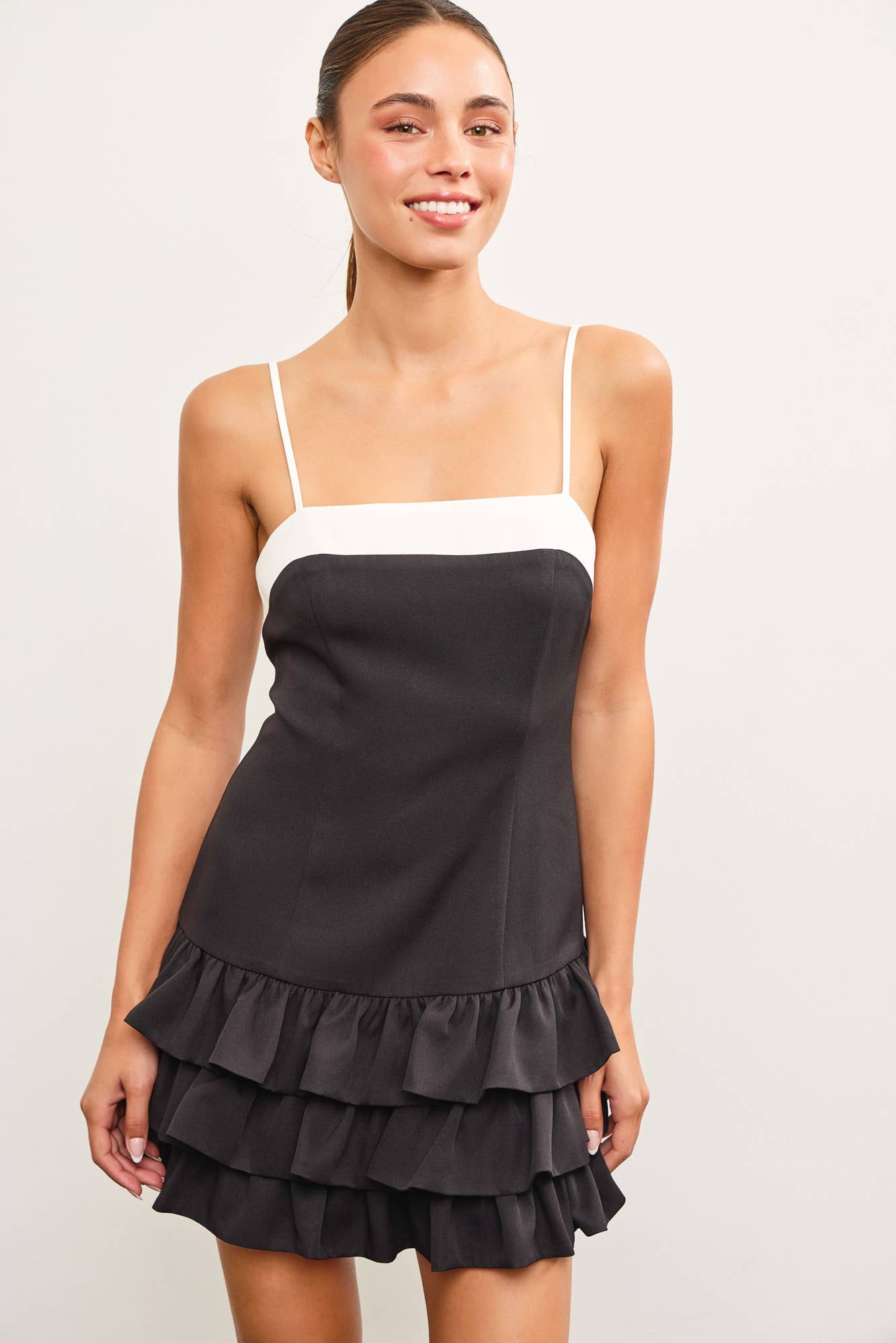 *SALE*  Layered cami ruffle dress