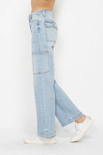 Load image into Gallery viewer, Judy Blue Full Size High Waist Straight Cargo Jeans