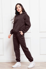 Load image into Gallery viewer, Drop Shoulder Long Sleeve Hoodie and Pants Set