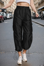 Load image into Gallery viewer, Drawstring High Waist Cargo Joggers