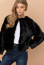 Load image into Gallery viewer, FAUX FUR JACKET