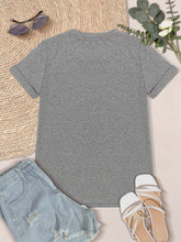 Load image into Gallery viewer, Round Neck Short Sleeve T-Shirt