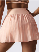 Load image into Gallery viewer, Pleated Wide Waistband Sports Skirt