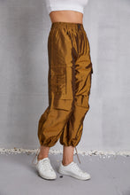 Load image into Gallery viewer, Drawstring High Waist Cargo Joggers