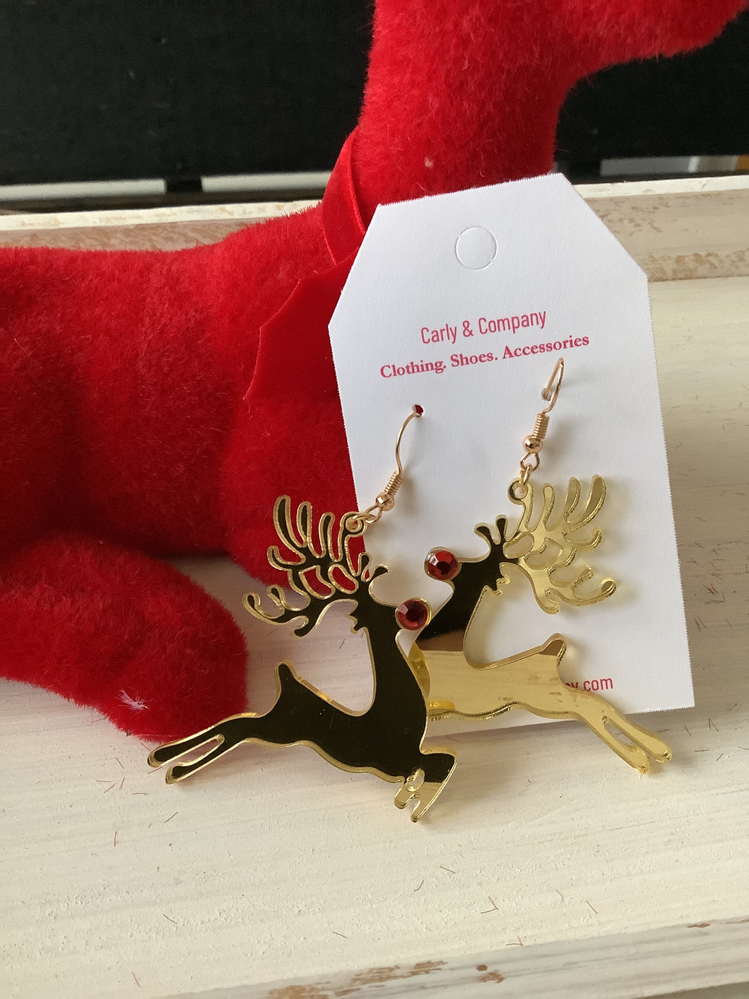 Rudolph Reindeer Earrings